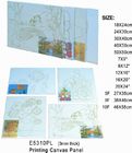 servicio estirado impresión gruesa del OEM del panel de la lona de pintura del arte de la lona de 3m m disponible