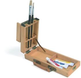 Sostenga 4 cajas planas de los contenedores de almacenamiento del arte de los cepillos tamaño de 26 de x 10,5 de los x 5cm