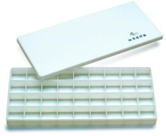 Diversa forma de la pintura de la paleta de la acuarela de la pintura tamaño plástico blanco de los accesorios de diverso