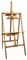 H Frame Artist Studio Easel For Classroom , Pine / Basswood Double Sided Easel